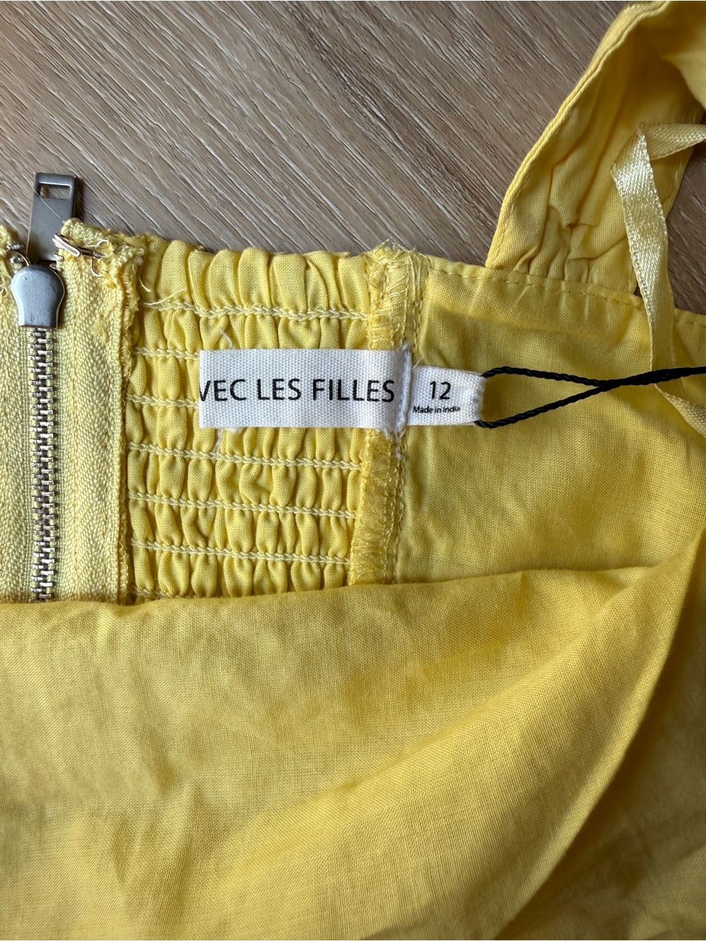 Avec Les Filles Yellow Set size 10/12